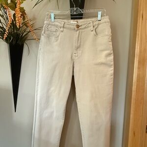 KUT from the Kloth Ecru Jeans